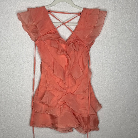 Chic Off-Shoulder Ruffle Mini Dress - Picture 4 of 11